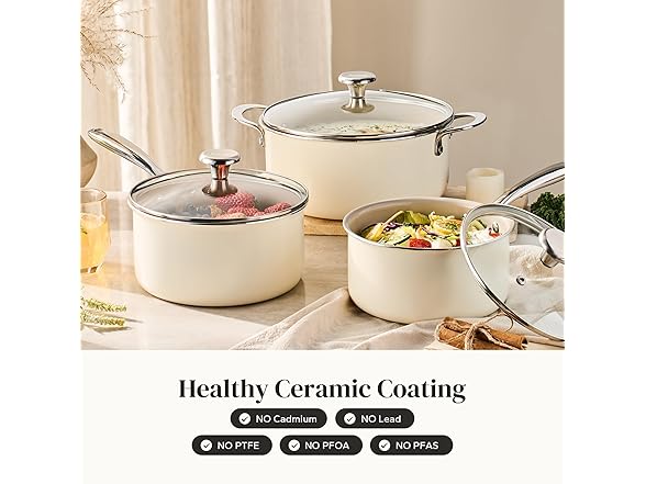 Redchef Cooking Pot 6PC Set
