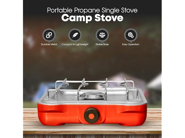 GasOne Single Propane Burner Camp Stove
