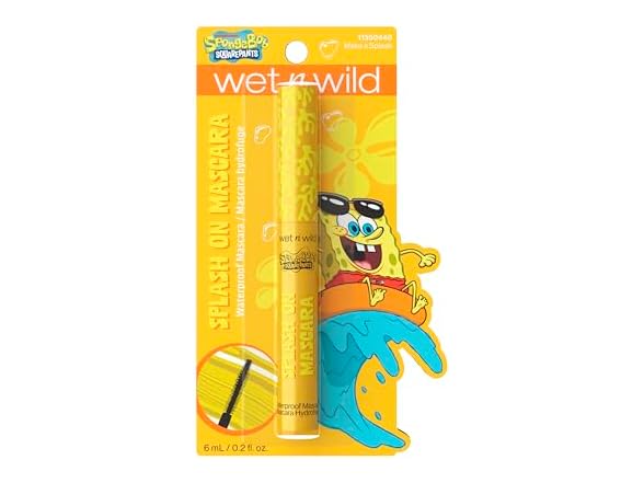 wet n wild wet n wild SpongeBob Waterproof Mascara