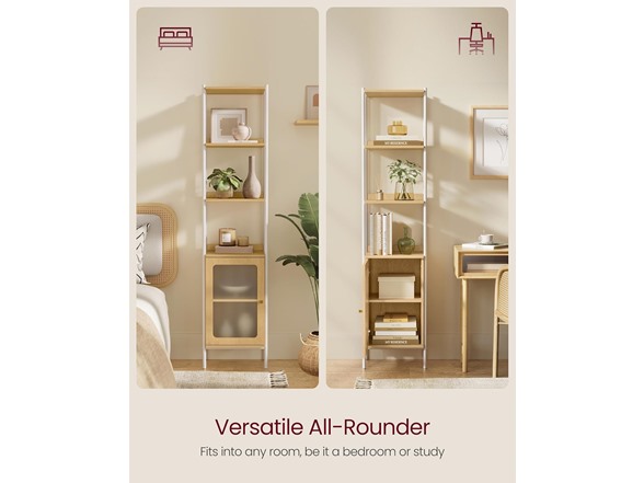 VASAGLE 6-Tier Bookcase