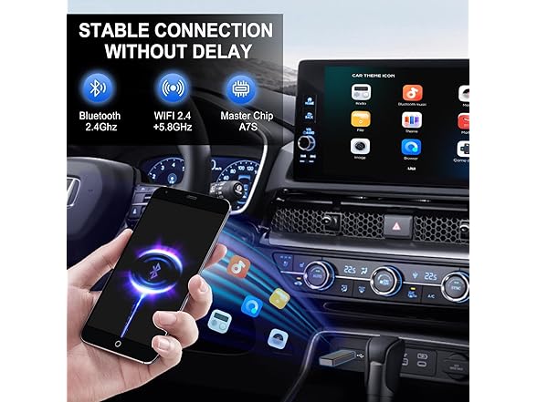 Wireless Carplay Adapter - Apple & Android