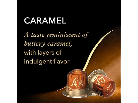 (100ct) L'Or Nespresso Capsules - Caramel
