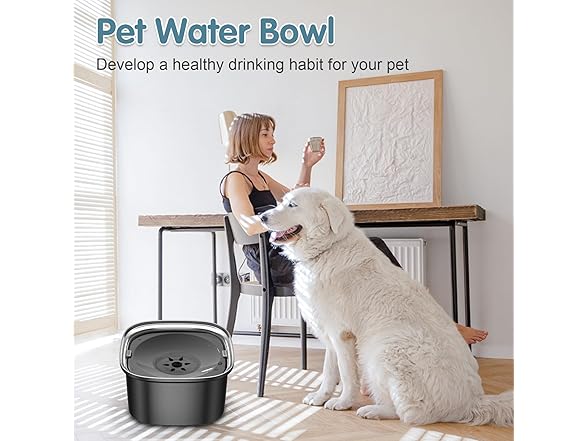 UPSKY 3L Dog Water Bowl