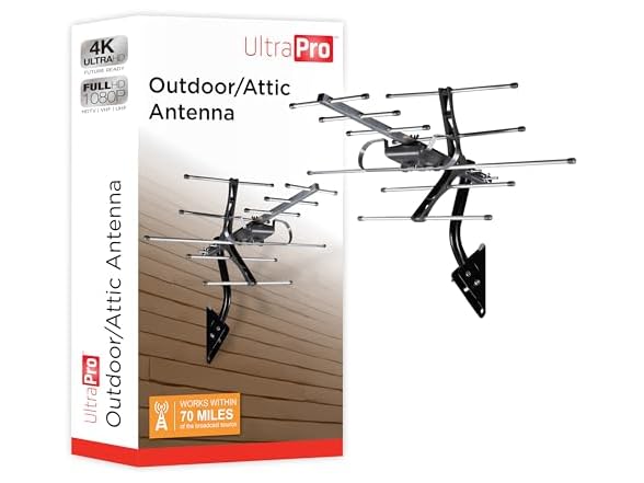 UltraPro Outdoor HD Long Range TV Antenna
