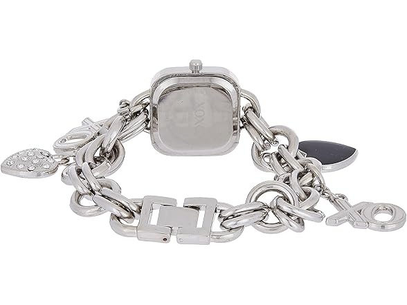 XOXO Women’s Charm Bracelet Watch