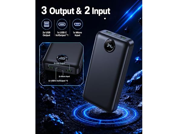 Easesolo 50000mAh Fast Charging Bank