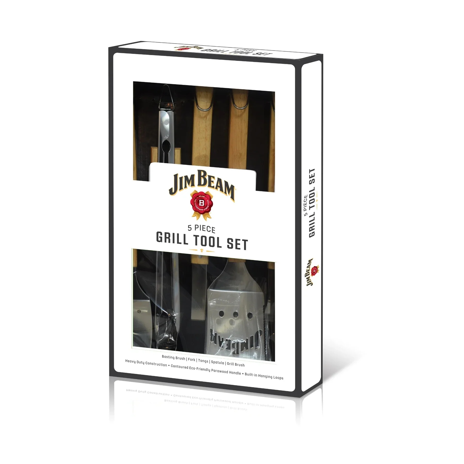 Jim Beam 5-Piece Grill Tool Set - Gallery 10