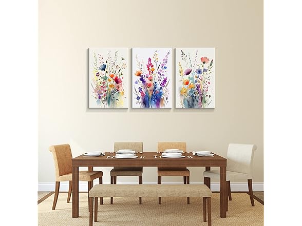 DFAIUY Floral Botanical Canvas