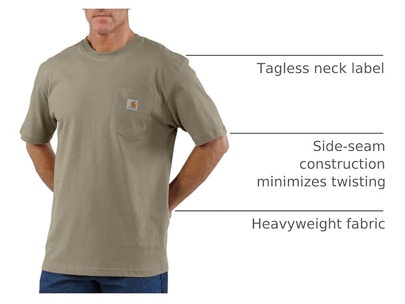 Carhartt Men (X-Large Tall) Iconic K87 T-shirt