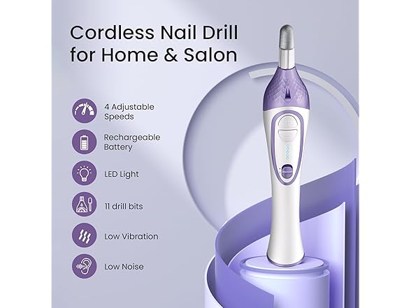 ISTON electric nail file
