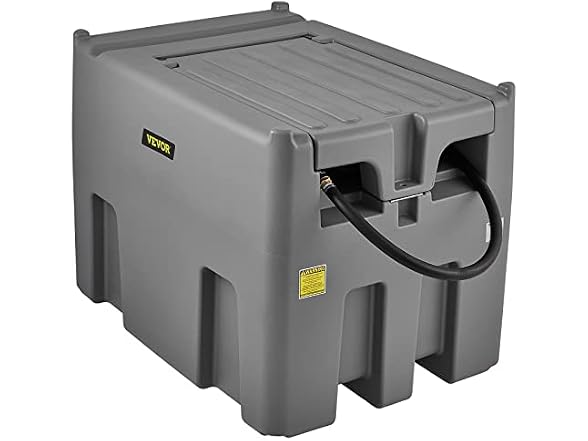 Portable Diesel Tank, 116 Gallon Capacity &