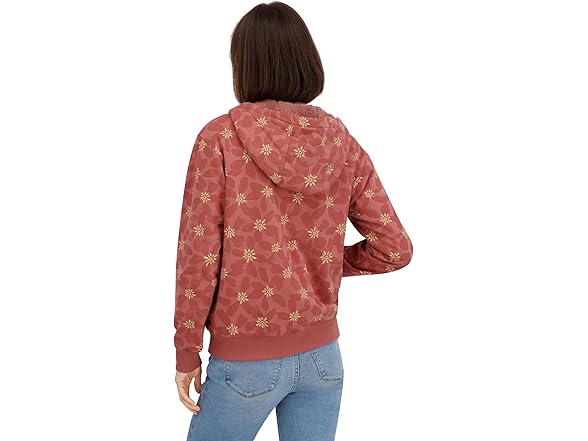 Billabong Womens Full Zip Oversized Sherpa Hoodie Jkt