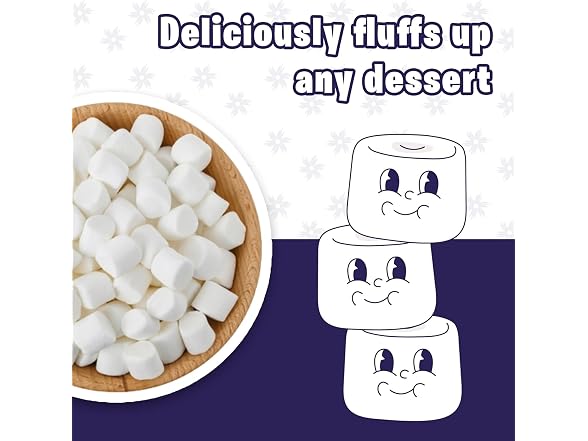 Campfire Mini White Marshmallows 4 Pounds