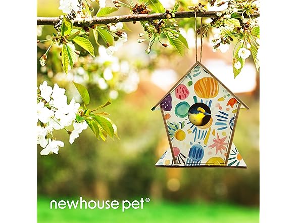 Newhouse Pet DIY Wooden Birdhouse Kit