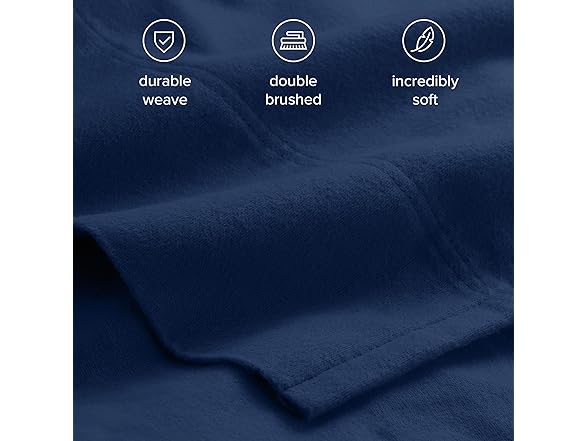 Bare Home Organic Flannel Cotton Sheet Set