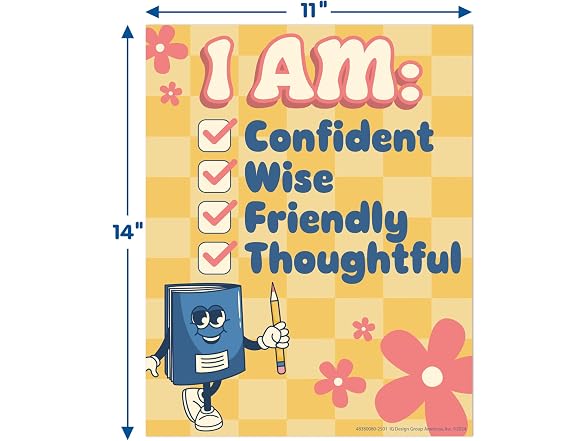 Eureka 838008 S'Cool Era Mini Classroom Poster Set