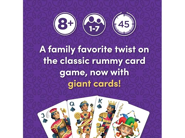 Giant Five Crowns Giant Card Games