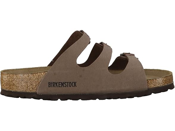 Birkenstock Unisex Florida Soft Footbed Birkibuc Mocha (41 EU)