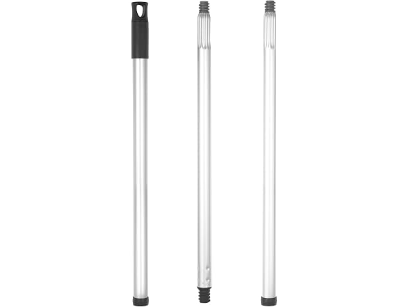 Superio Heavy Duty Metal Mop Handle 48in 2 Pack
