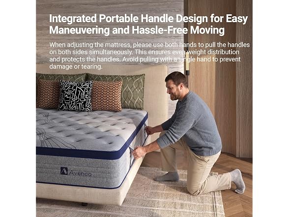 Avenco King Mattress 14 Inch, Luxury Hotel-Level Cooling Hybrid Mattress