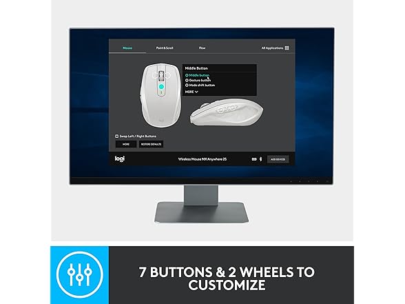 Logitech MX Anywhere 2S Wireless Mouse