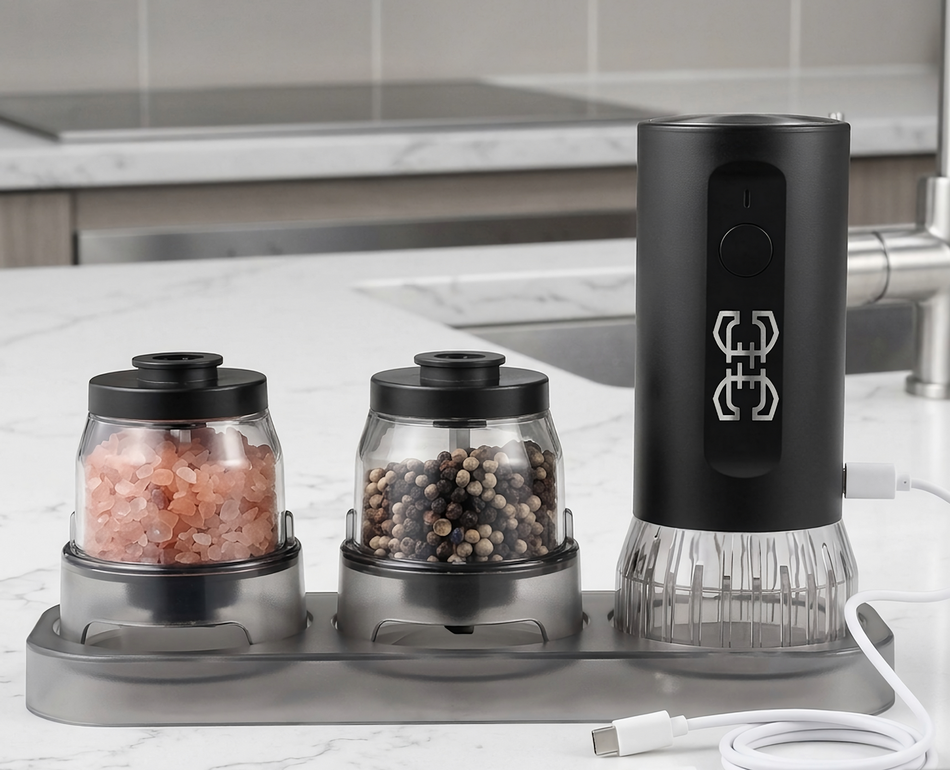 Cook N Repeat Snap Mill Interchangeable Herb Mill Grinder - Gallery 5