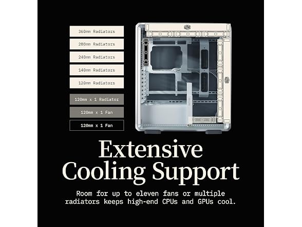 Cooler Master MasterFrame 500 Mesh ATX
