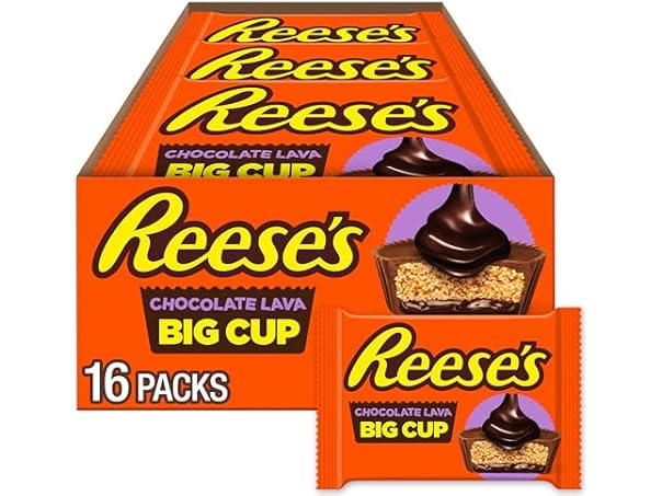 $7.99, Was $13.90, 42% Off! Reeses Big Cup Choc Lava PB Cups 1.4oz 1 dealfomo