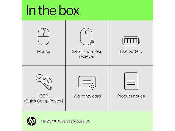 HP Z3700 G2 Wireless Mouse