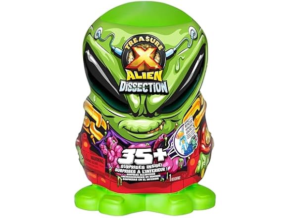 Treasure X Mega Alien Dissection