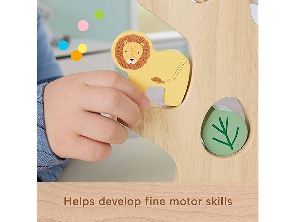 Fisher-Price Wood Stacking Toy Balance Tree