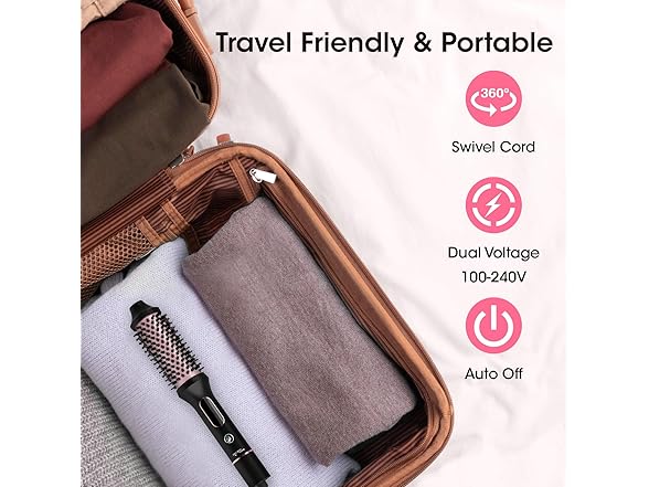 CINOSTAR Heated Round Brush