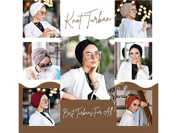 Para Life Women (Standard) Knot Turbans