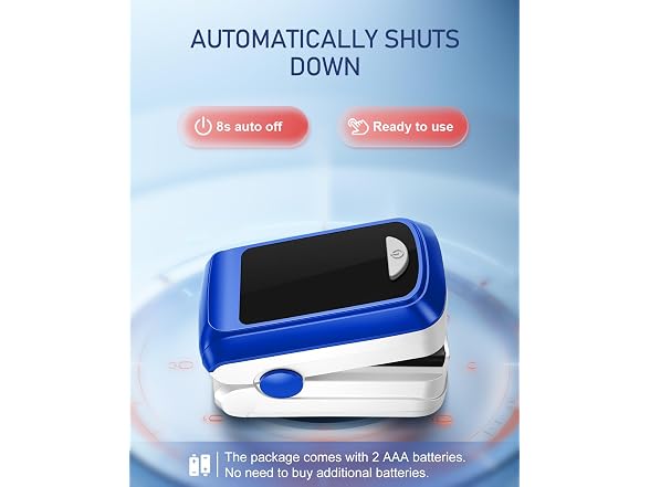 Pulse Oximeter Fingertip Oxygen Monitor