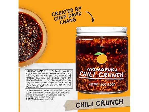 Momofuku Chili Crunch by David Chang