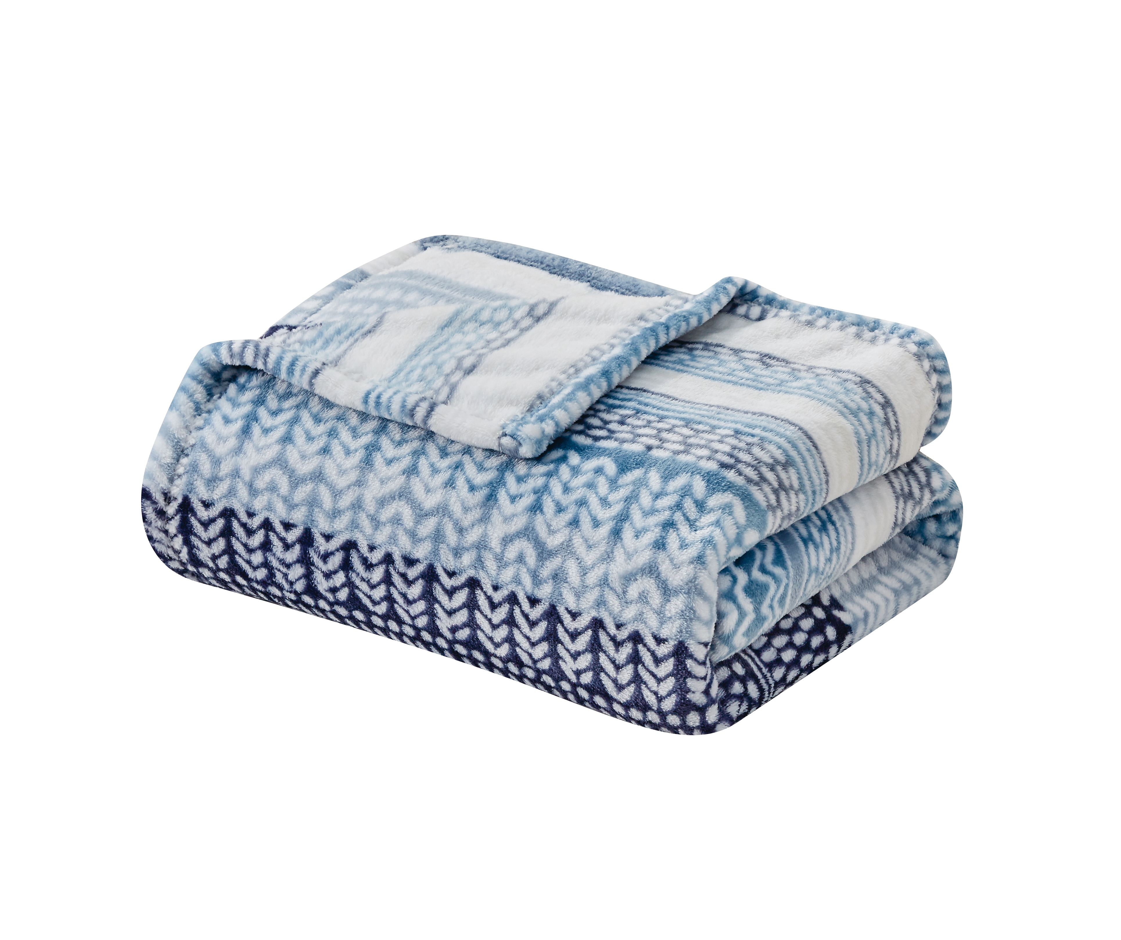 2Pk Printed Throw Blankets 50x60" - Gallery 46