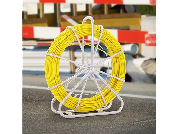 Fish Tape Fiberglass, 492 ft, 5/16 in, Duct
