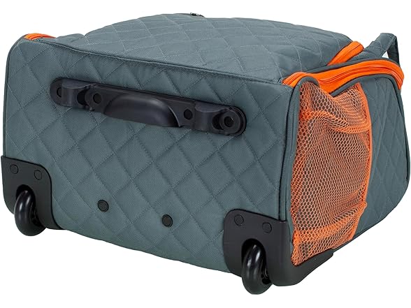 Rockland Melrose Upright Wheeled Underseat Carry-On