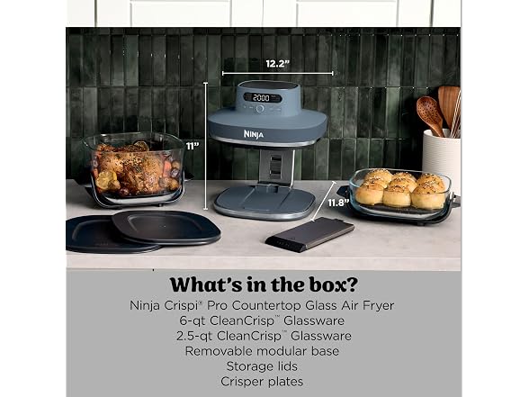 Ninja Crispi Pro 6-in-1 Glass Air Fryer - Gallery 5