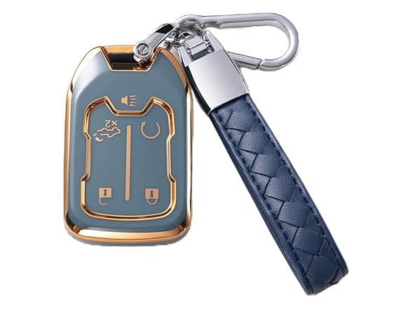 CHEZENHUI for GMC Key Fob Cover