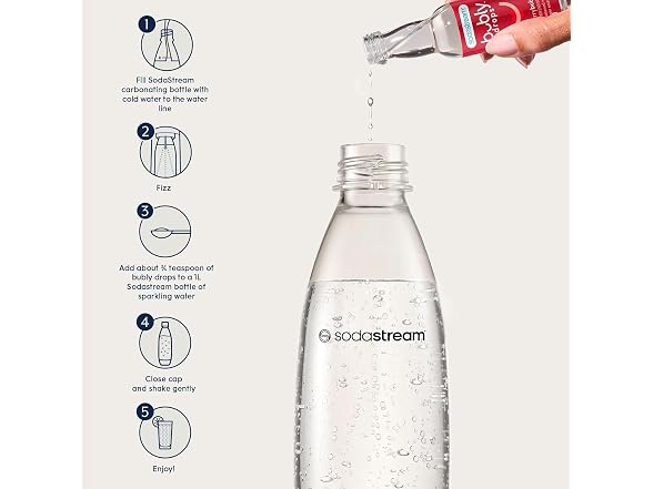 sodastream | Bubly Fruit Drops 8 Fl Oz
