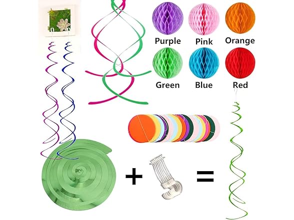 Rainbow Kid's Birthday Party Decorations