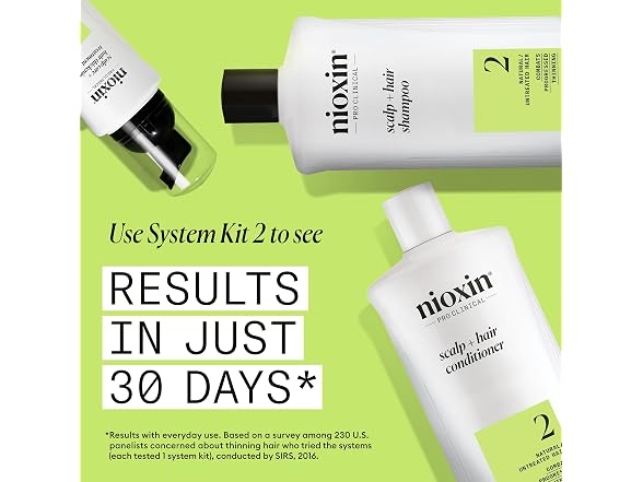 Nioxin System 2 Scalp + Hair Thickening Shampoo