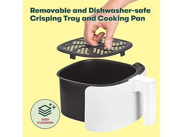 BELLA 3 Qt Manual Air Fryer Oven