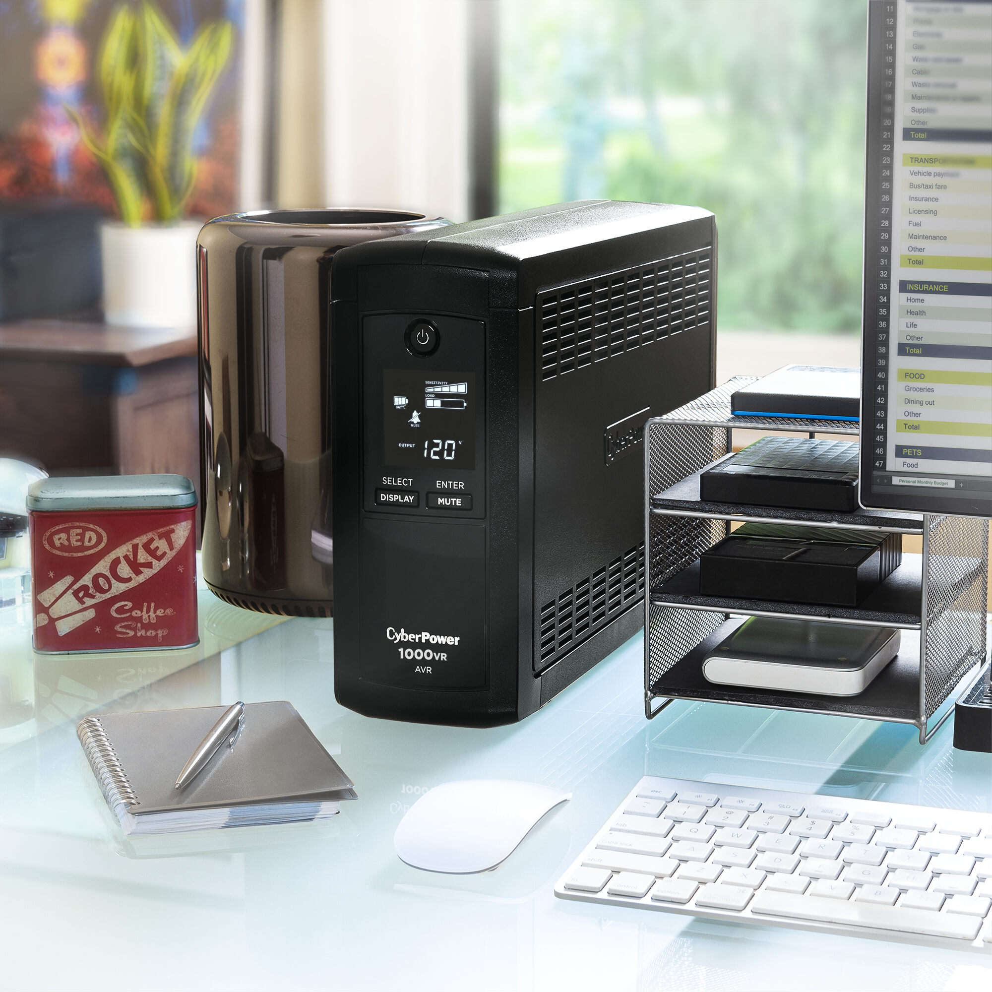 CyberPower 1000VA/600W LCD UPS System - Gallery 13