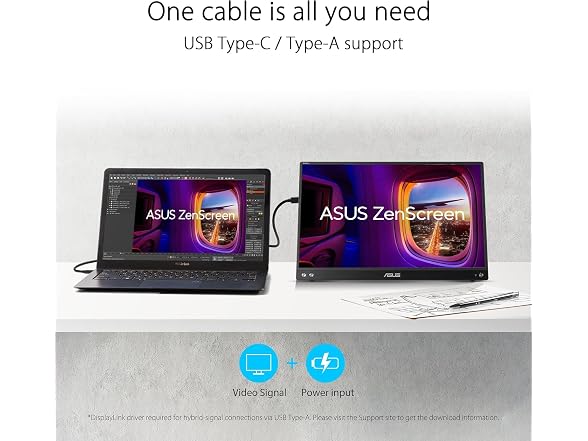 ASUS ZenScreen 15.6” 1080P Portable Monitor