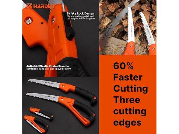  HARDEN Folding Saw 7-Inch 