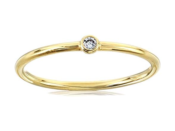 Amazon Essentials Stackable Ring (Sz 8)