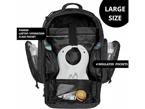 Phil & Jack Dad Diaper Bag Backpack