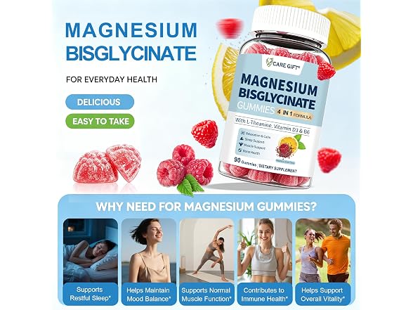 Magnesium Bisglycinate Gummies 400Mg